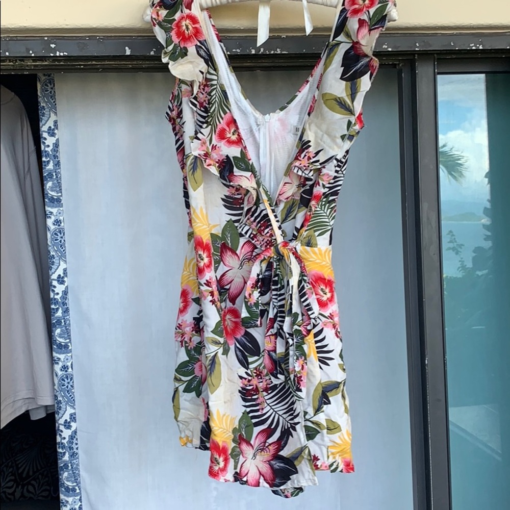 Gorgeous tropical dress/romper